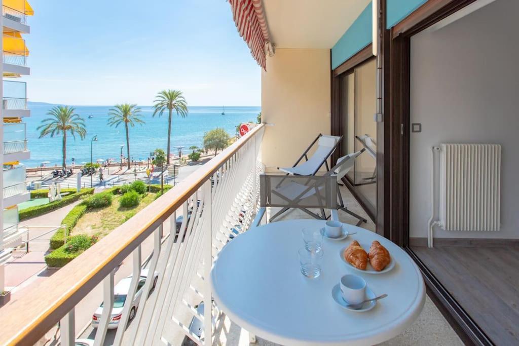 La Perle 2 P Terrasse Vue Mer 1Min Plage Clim Rocabruna Exterior foto