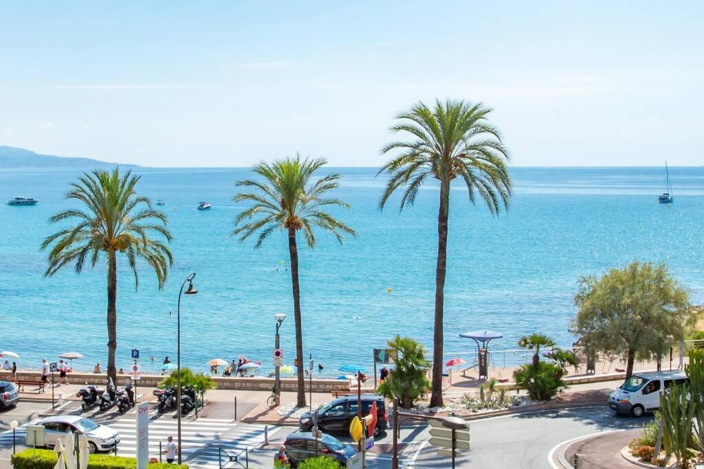 La Perle 2 P Terrasse Vue Mer 1Min Plage Clim Rocabruna Exterior foto
