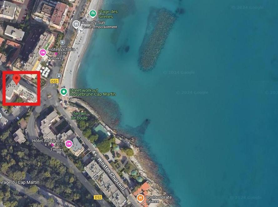 La Perle 2 P Terrasse Vue Mer 1Min Plage Clim Rocabruna Exterior foto